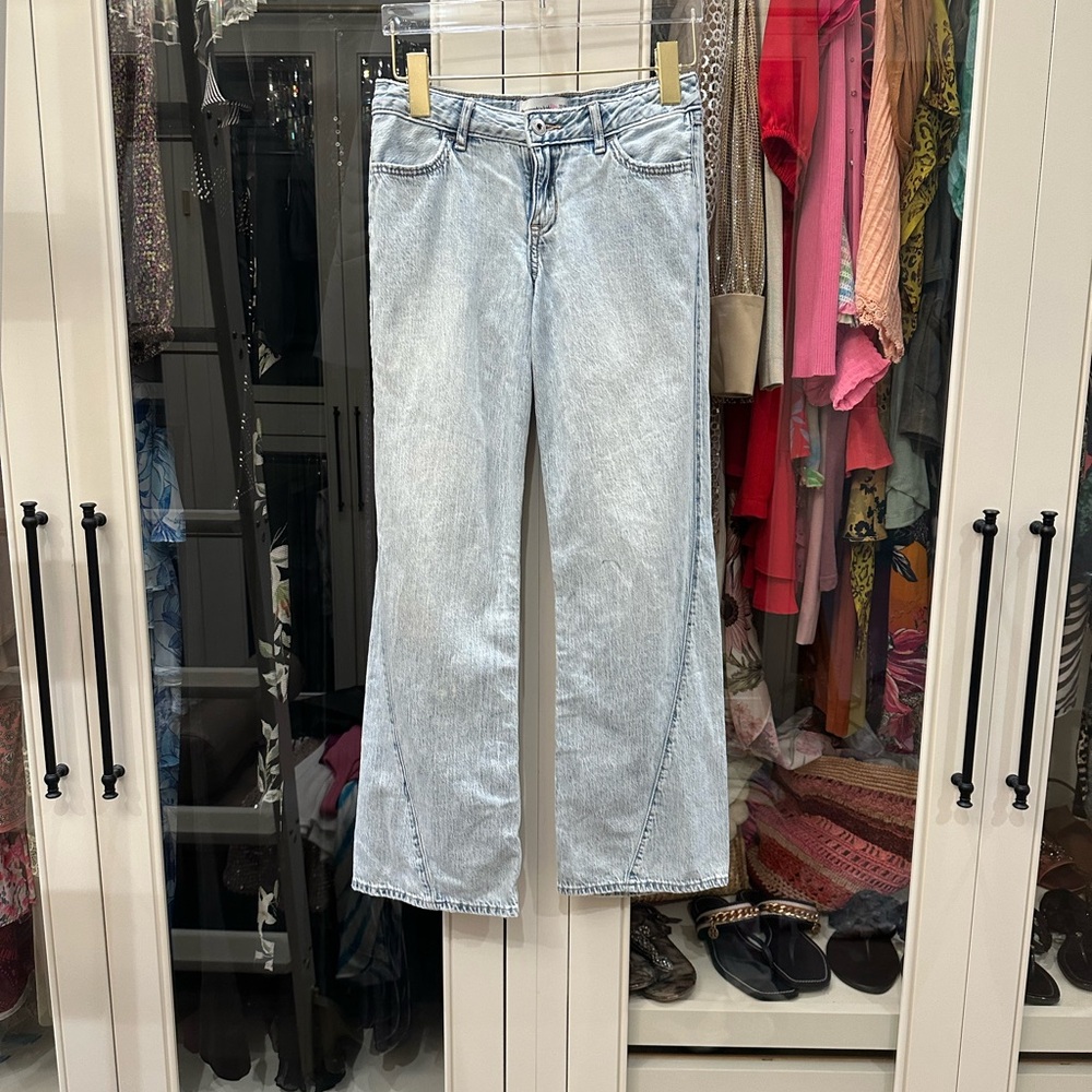 Abercrombie Kids Sky Blue Straight Leg Jeans
